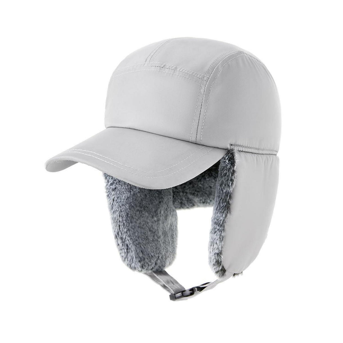 Winter Trappermütze Herren Damen Warm Plüschgefüttert