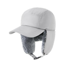 Winter Trappermütze Herren Damen Warm Plüschgefüttert