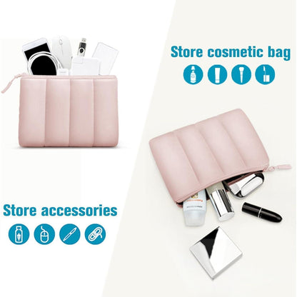 Wasserdichte Laptoptasche 15,6 Zoll mit Zubehörtasche, Rosa