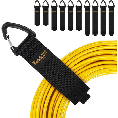 Klettband mit Öse und Dreiecksschnalle – 10er-Pack, 3 Größen