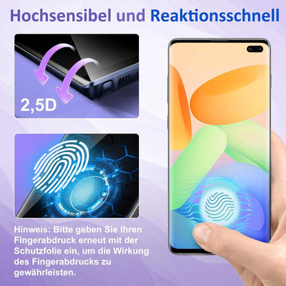 Panzerfolie Samsung Galaxy S10 Plus 9H Schutzglas Kameraschutz