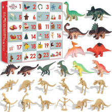 Adventskalender Dinosaurier 2025 für Kinder mit 24 Figuren