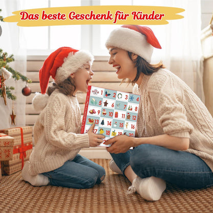 Adventskalender Dinosaurier 2025 für Kinder mit 24 Figuren