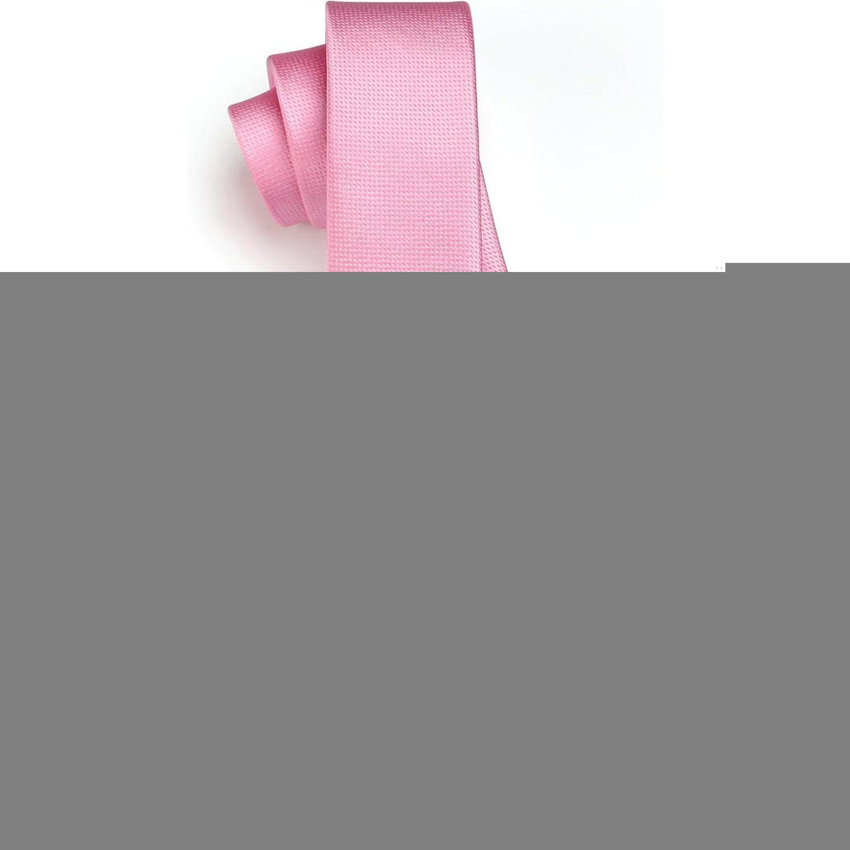 Schmale Seidenkrawatte für Herren – Klassisch & Elegant – 6cm – Dunkelrosa