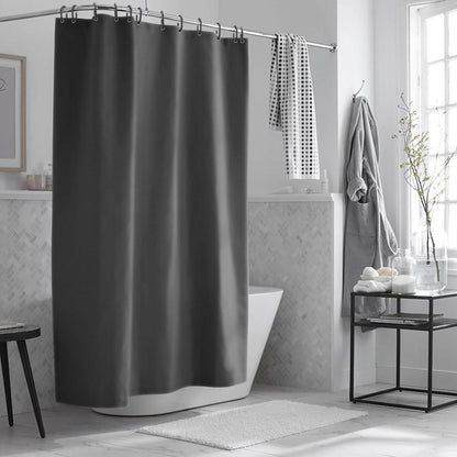 Duschvorhang Dark Grau 180x180 cm Anti-schimmel Wasserdicht Badezimmer