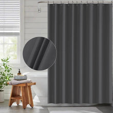 Duschvorhang Dark Grau 180x200 cm Anti-schimmel Wasserdicht