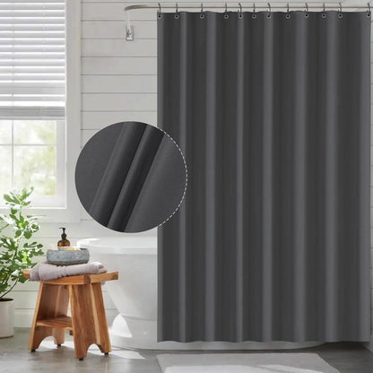 Duschvorhang Dark Grau 180x200 cm Anti-schimmel Wasserdicht