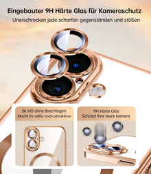 iPhone 16 Hülle 3-in-1 Magnetisch Militärstandard Stoßfest