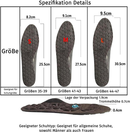 Orthopädische Magnetische Einlegesohlen Akupunktur Massage
