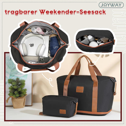 3-teiliges ABS Hartschalen Kofferset Schwarz L-66cm TSA-Schloss