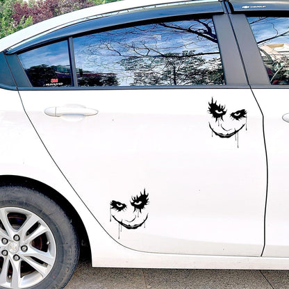 2x Gotham Clown Aufkleber – Wasserdichte Autoaufkleber