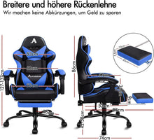 ALFORDSON Massage Gaming Stuhl mit