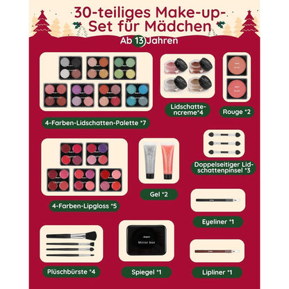 Adventskalender 2026 mit 24 Beauty-Momenten und Make-up