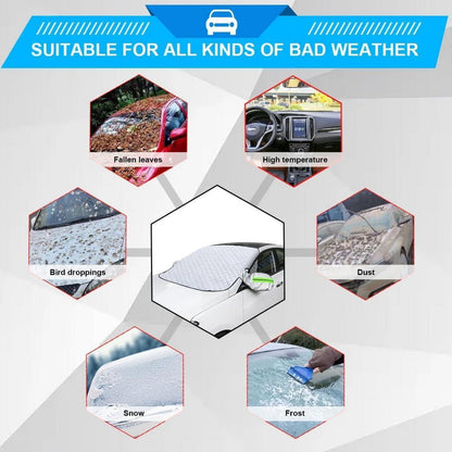 Auto Frontscheibenabdeckung Winter Schnee Eis Frost Schutz