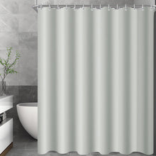 Duschvorhang 200x240cm Grau Antischimmel Textil