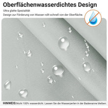 Duschvorhang 200x240cm Grau Antischimmel Textil