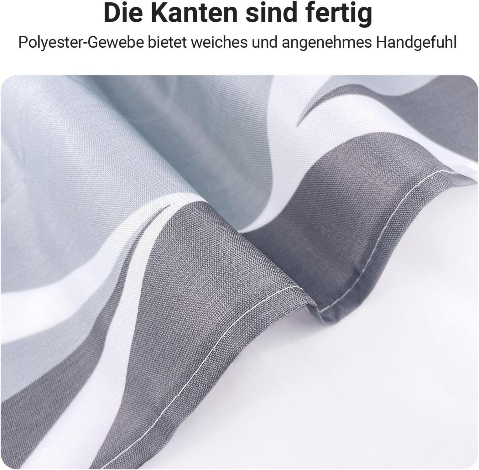 Duschvorhang Water Droplets 300x200cm Antischimmel Polyester Stoff Badezimmer