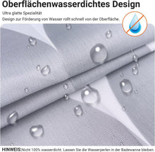 Duschvorhang Water Droplets 180x200cm Polyester Antischimmel
