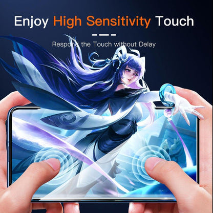 Schutzfolie Panzerglas iPhone 16 Pro Rahmen Positionierhilfe 9H 6er Set