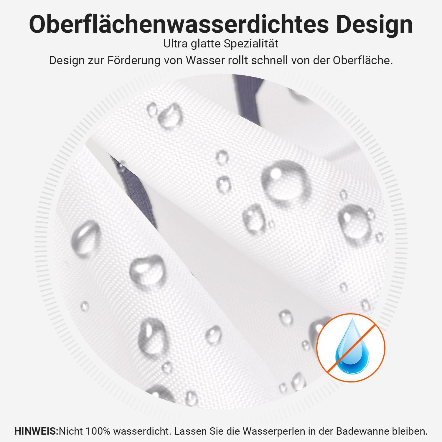 Duschvorhang Weizenohr 120x180cm Antischimmel