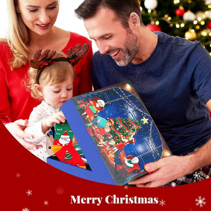 Weihnachtssocken Adventskalender 2026 mit 12 Paar
