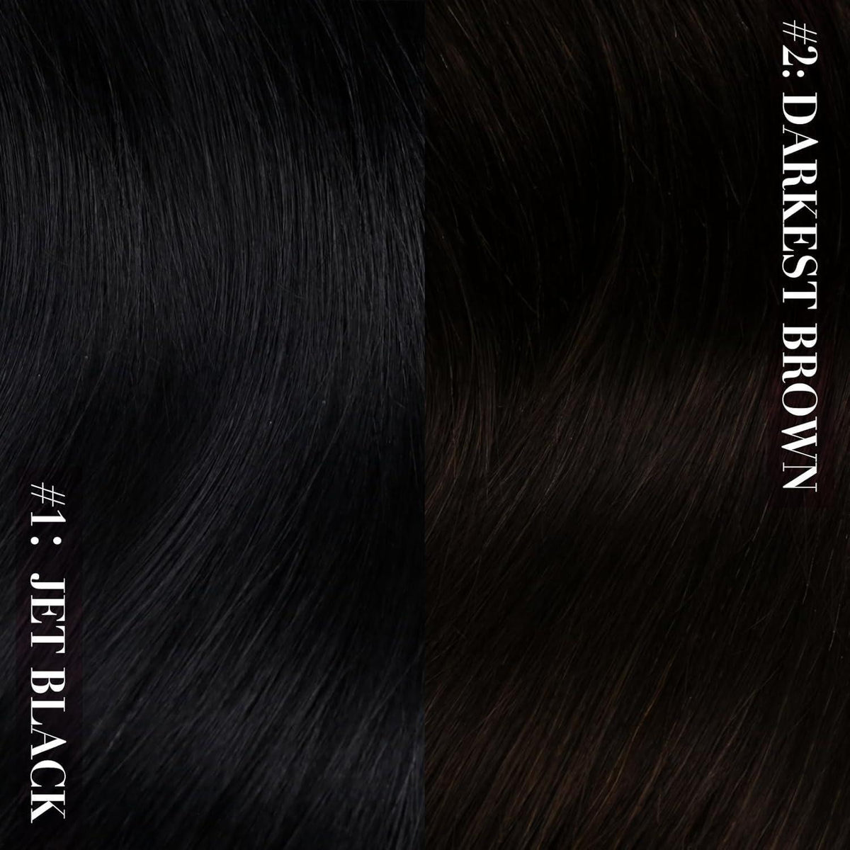 Clip-in Echthaar Extensions Schwarz 35cm – Volumenspendend & Stylingfähig