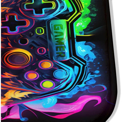 Gaming Teppich Controller Design – Rutschfest & Waschbar 160x240cm