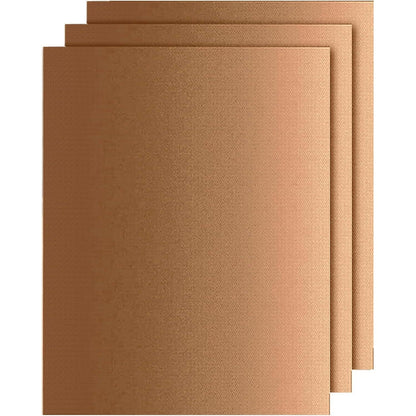 3x Große Ofeneinlagen Teflon 40x60cm