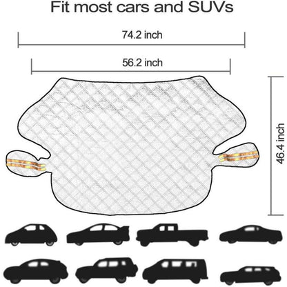Auto Frontscheibenabdeckung Sonnenschutz Frostschutz Universal
