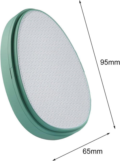 Nano Glas Hornhautentferner 2in1 Nass&Trocken Fußfeile professionelle Fußpflege
