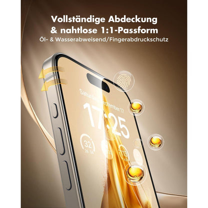 Sichtschutz Glas für iPhone 16 Pro Max (2er Pack)