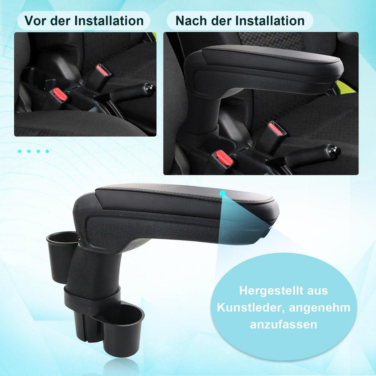 Faltbare Armlehne für Suzuki Jimny JB23 JB33 1998-2018