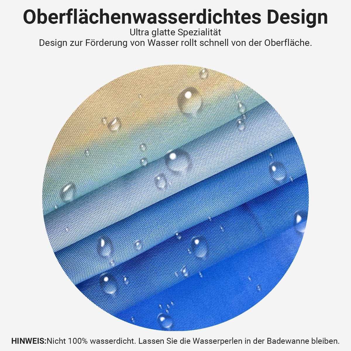 Duschvorhang Leuchtturm 240x180cm Wasserabweisend & Antischimmel