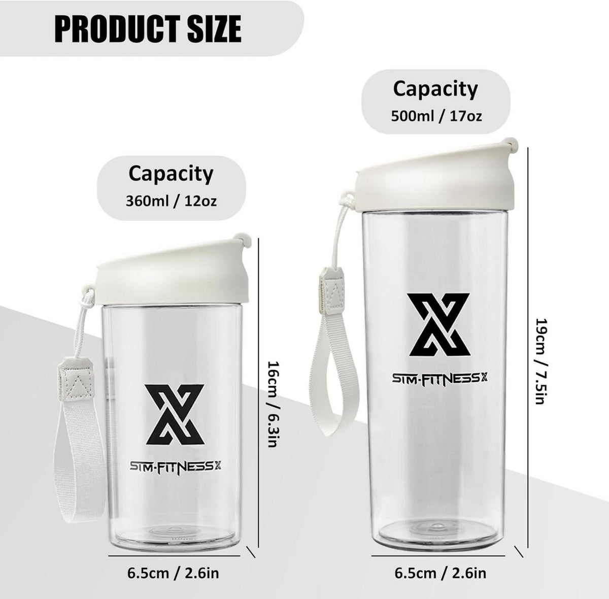 Protein Shaker Früchtebehälter Kaltgebrühter Kaffeetasse