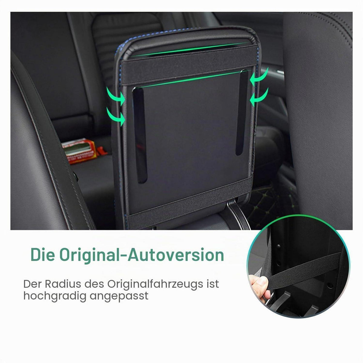 Armlehnenbezug für Skoda Octavia 4 IV MK4 RS Combi 2020-2025 (Blau)