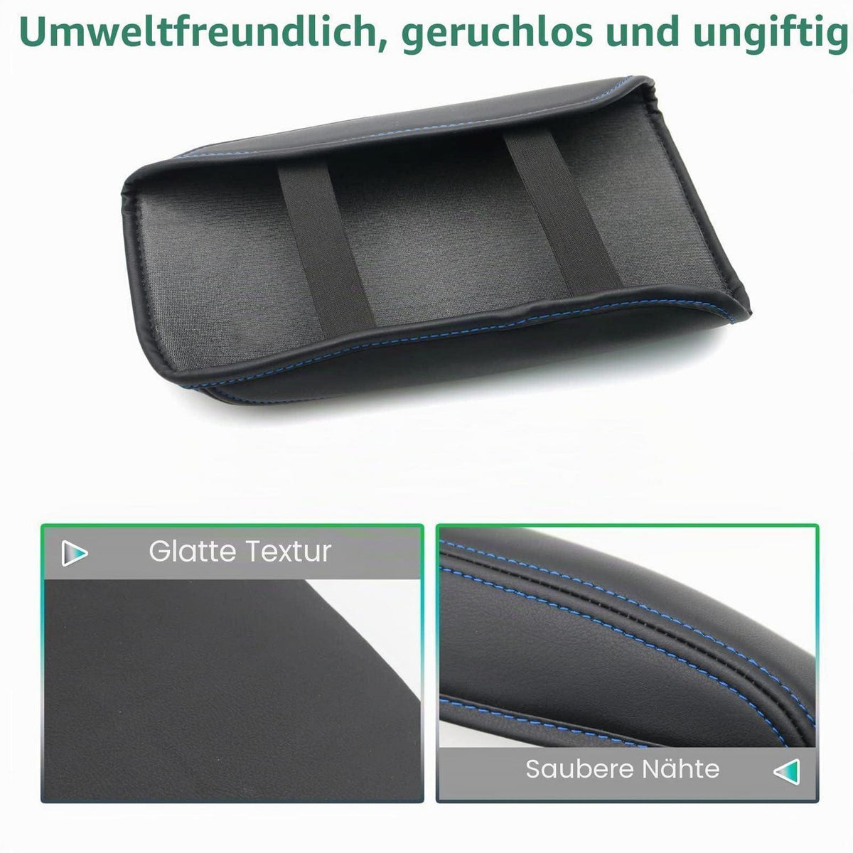 Armlehnenbezug für Skoda Octavia 4 IV MK4 RS Combi 2020-2025 (Blau)