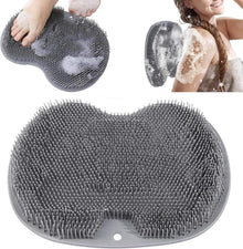 Silikon Fußmatte mit Massagebürste und Saugnäpfen, Peelingpad