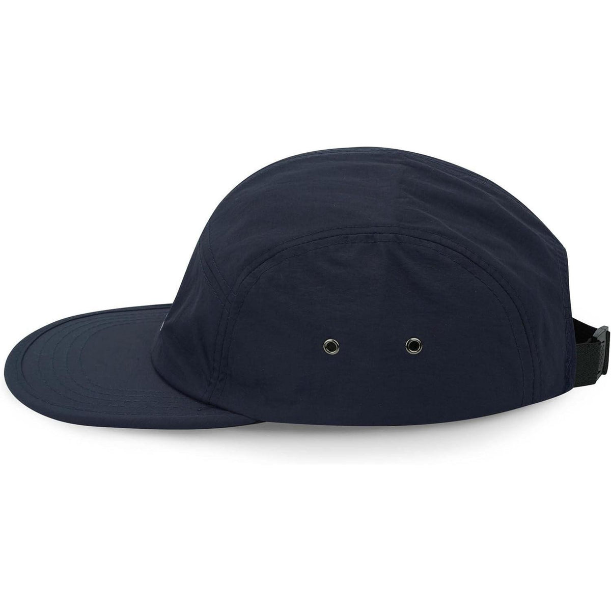 Schnelltrocknende 5-Panel Cap – Blaue Flat Brim Baseball Kappe