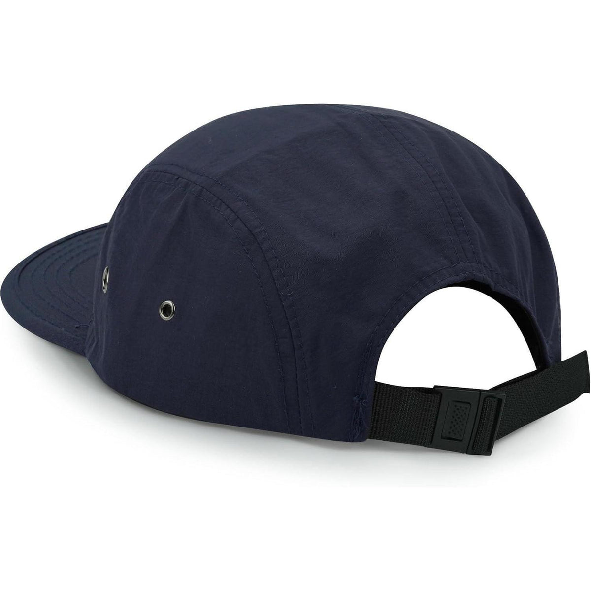 Schnelltrocknende 5-Panel Cap – Blaue Flat Brim Baseball Kappe