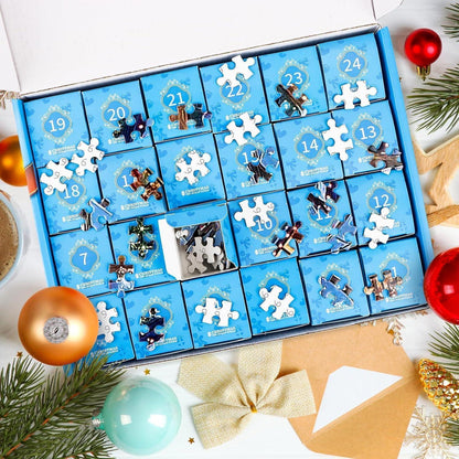 Adventskalender 2026 Weihnachten Jigsaw Puzzle 1008 Teile