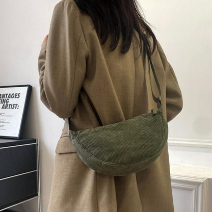 Aucuu Damen Crossbody Schultertasche Verstellbarer Schultergurt Reißverschluss