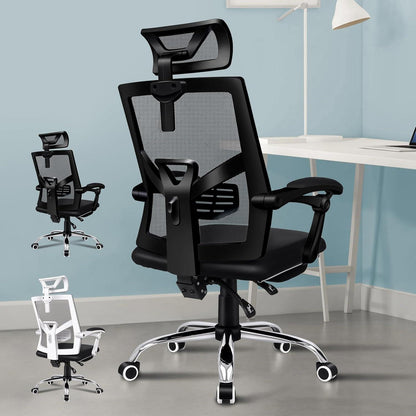 ALFORDSON Bürostuhl Netzgewebe ergonomisch höhenverstellbar