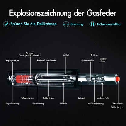ALFORDSON Bürostuhl Netzgewebe ergonomisch höhenverstellbar