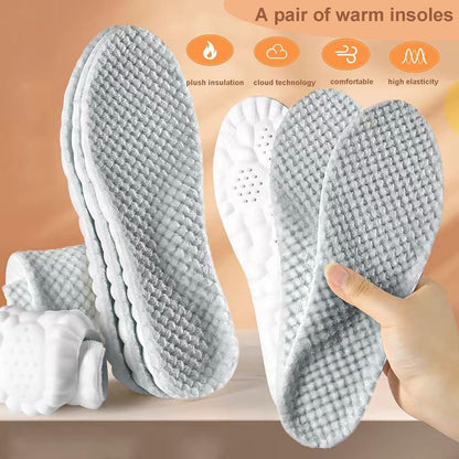 Warme Winter Thermoeinlegesohle Sohlen für Schuhe Herren Damen