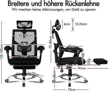 ALFORDSON Bürostuhl aus