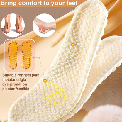Thermoeinlegesohlen Winter für Herren Damen - Extra dicke warme Schuhsohlen