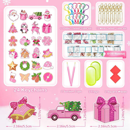 Diamond Painting Adventskalender 2024 Weihnachten DIY