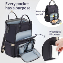 Baby Wickelrucksack macaron Wickeltasche Rucksack mit