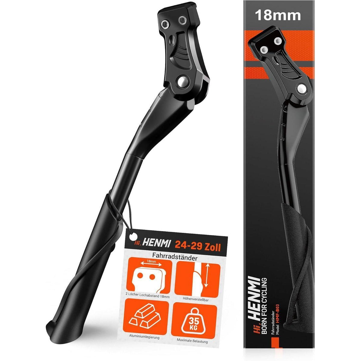 Verstellbarer Fahrradständer für E-Bike & MTB 24-29 Zoll