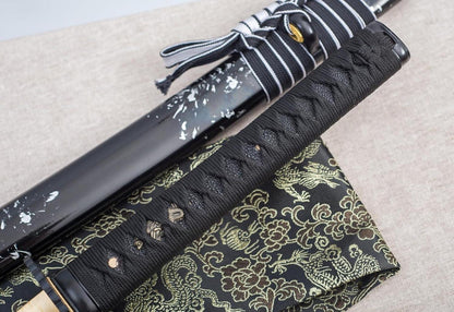 Handgeschmiedetes 40 Zoll Japanisches Samurai Katana Schwert aus 1060 Kohlenstoffstahl